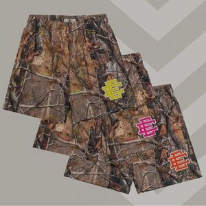 Eric Emanuel Camo Shorts Pink EE